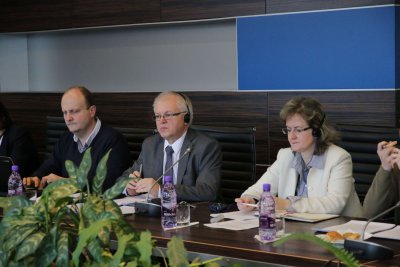 Návšteva nového mentora EU v Bratislave Dr. Kjella Knudsena