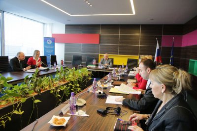 Návšteva nového mentora EU v Bratislave Dr. Kjella Knudsena