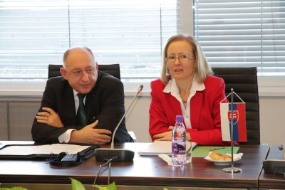 Návšteva nového mentora EU v Bratislave Dr. Kjella Knudsena