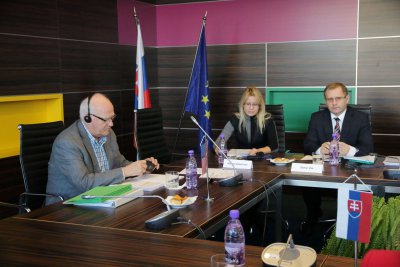 Návšteva nového mentora EU v Bratislave Dr. Kjella Knudsena