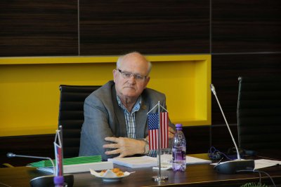 Návšteva nového mentora EU v Bratislave Dr. Kjella Knudsena