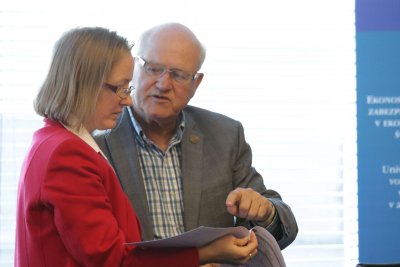 Návšteva nového mentora EU v Bratislave Dr. Kjella Knudsena