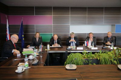 Návšteva nového mentora EU v Bratislave Dr. Kjella Knudsena