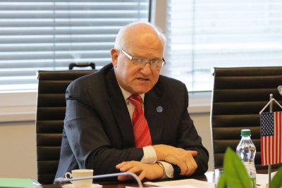 Návšteva nového mentora EU v Bratislave Dr. Kjella Knudsena