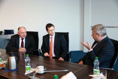 Návšteva ministra školstva Juraja Draxlera na EU v Bratislave