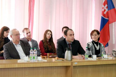Návšteva ministra školstva Juraja Draxlera na EU v Bratislave