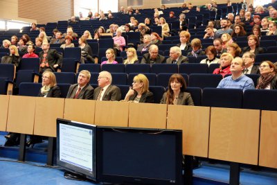 Zasadnutie Akademickej obce Ekonomickej univerzity v Bratislave
