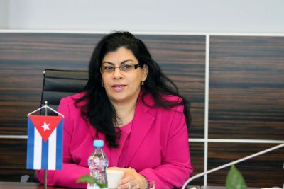 Kubánska veľvyslankyňa na prednášala na EU v Bratislave