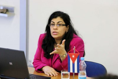Kubánska veľvyslankyňa na prednášala na EU v Bratislave