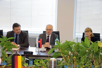 Návšteva nového veľvyslanca SRN na EU v Bratislave
