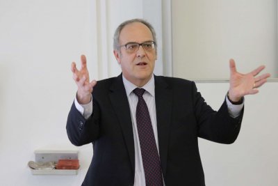Alexander Wittwer prednášal študentom EU v Bratislave