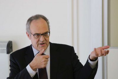 Alexander Wittwer prednášal študentom EU v Bratislave