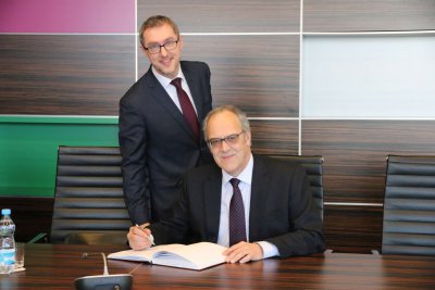 Alexander Wittwer prednášal študentom EU v Bratislave