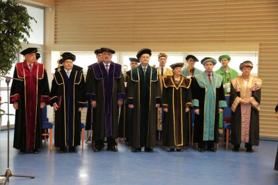 Inaugurácia rektora a dekanov EU v Bratislave