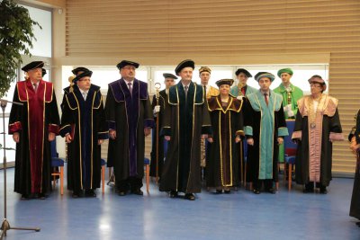 Inaugurácia rektora a dekanov EU v Bratislave