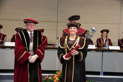 Inaugurácia rektora a dekanov EU v Bratislave