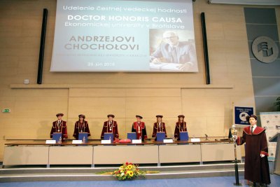 DOCTOR HONORIS CAUSA Ekonomickej univerzity v Bratislave