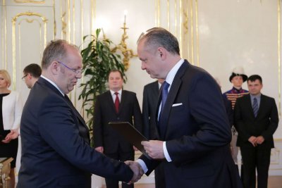 Prezident Andrej Kiska vymenoval 26 nových profesorov