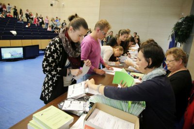 Akademický rok 2015 – 2016 sa začal zápismi študentov