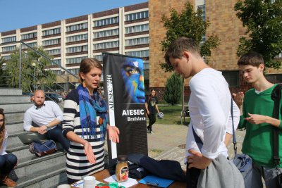 Prezentácia študentských organizácií