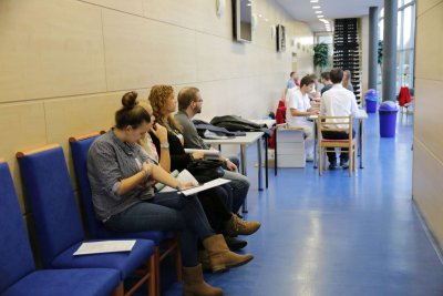 Študentská kvapka krvi na EU v Bratislave