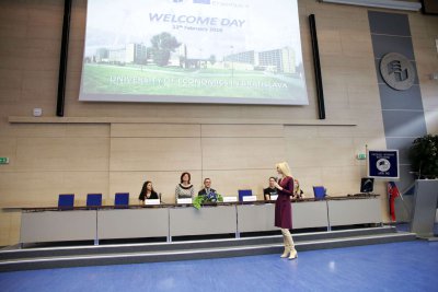 Welcome day letný semester 2016