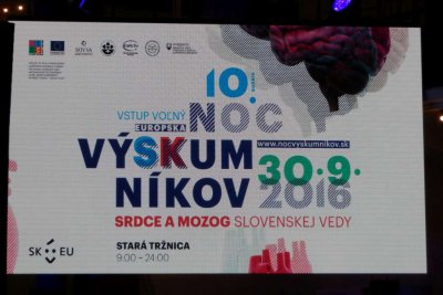 Ekonomická univerzita v Bratislave na Európskej noci výskumníkov 2016