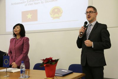 Prijatie vietnamskej veľvyslankyne
