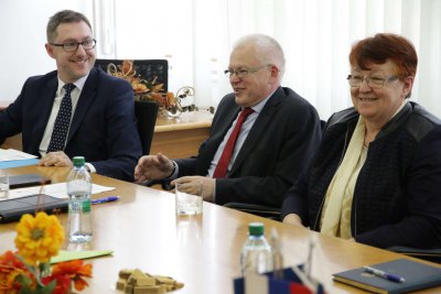Prijatie delegácie z Volgogradského inštitútu manažmentu