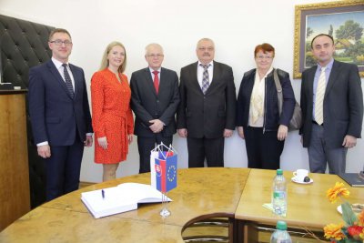 Univerzitné udalosti » Prijatie delegácie z Volgogradského inštitútu manažmentu 