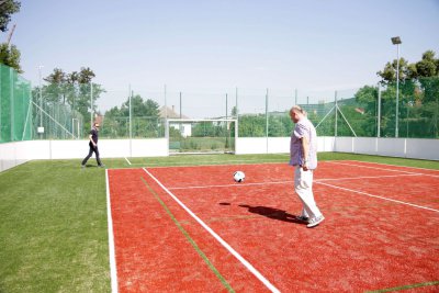 Otvorenie nového multifunkčného ihriska v ŠD Horský park