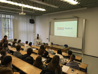 Univerzitné udalosti » Corporate Responsibility in Practice - Tesco