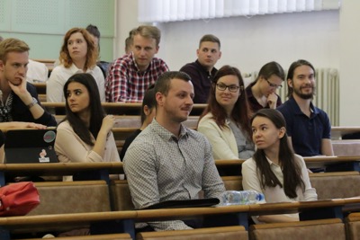 Grécka veľvyslankyňa diskutovala so študentmi o aktuálnych výzvach v EÚ