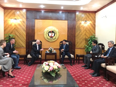 Podpredseda vlády Vietnamu podporuje spoluprácu EU v Bratislave s vietnamskými univerzitami