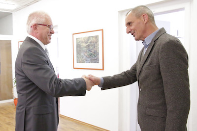 Univerzitné udalosti » Prijatie veľvyslanca Slovinska