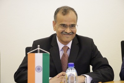 Prijatie veľvyslanca Indickej republiky