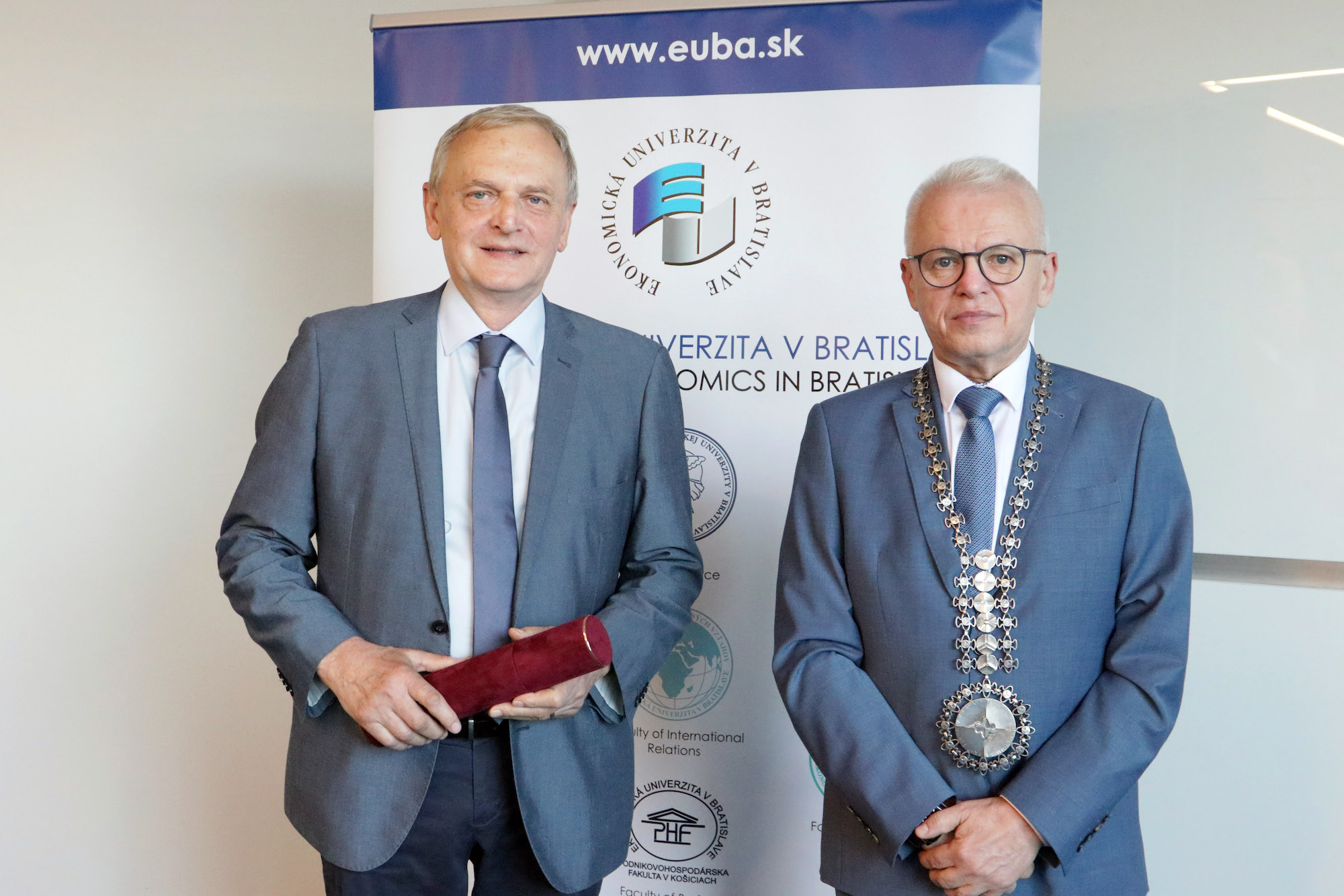 Nový profesor emeritus Ekonomickej univerzity v Bratislave