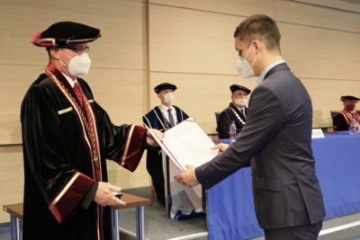 Promócie absolventov doktorandského štúdia 2020/2021