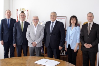 Univerzitné udalosti » Reception of the delegation from the University of Sopron