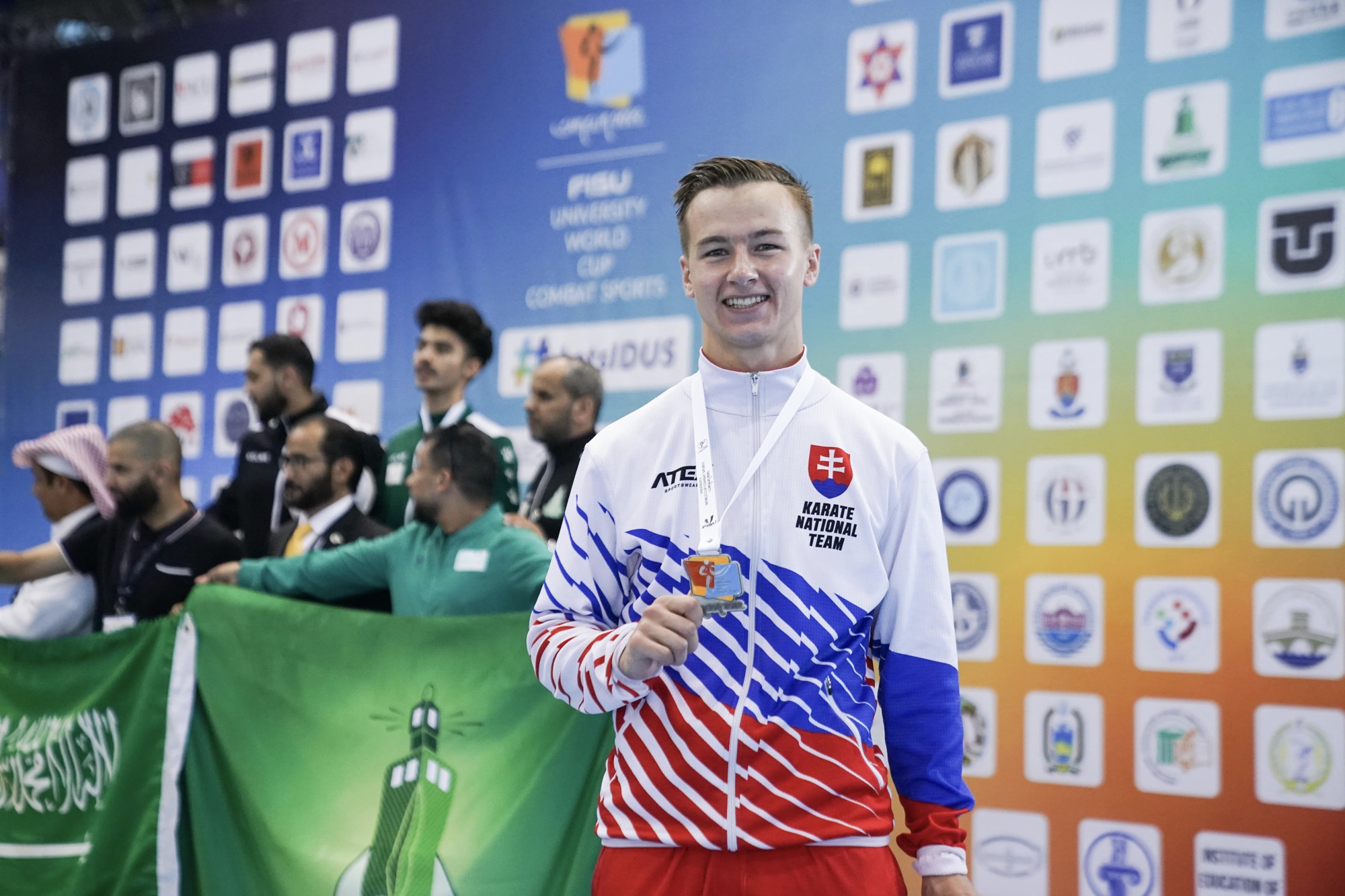 Študent NHF Dominik Imrich - vicemajster sveta v karate