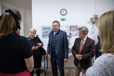 Prezident svetovej organizácie univerzít tretieho veku AIUTA prof. Francois Vellas na pôde našej alma mater