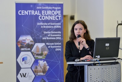 Projekt Central Europe Connect už po 9. krát spojil študentov ekonomických univerzít z Bratislavy, Viedne a Varšavy