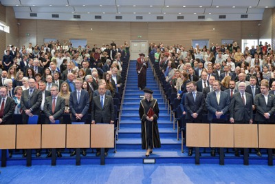 Slávnostná inaugurácia rektora a dekanov fakúlt EU v Bratislave