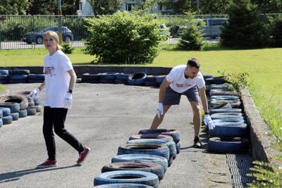 Udržateľná EUBA sa pridala k firmám na NM´23, ktoré aj tento rok pomáhali skrášľovať svoje mesto