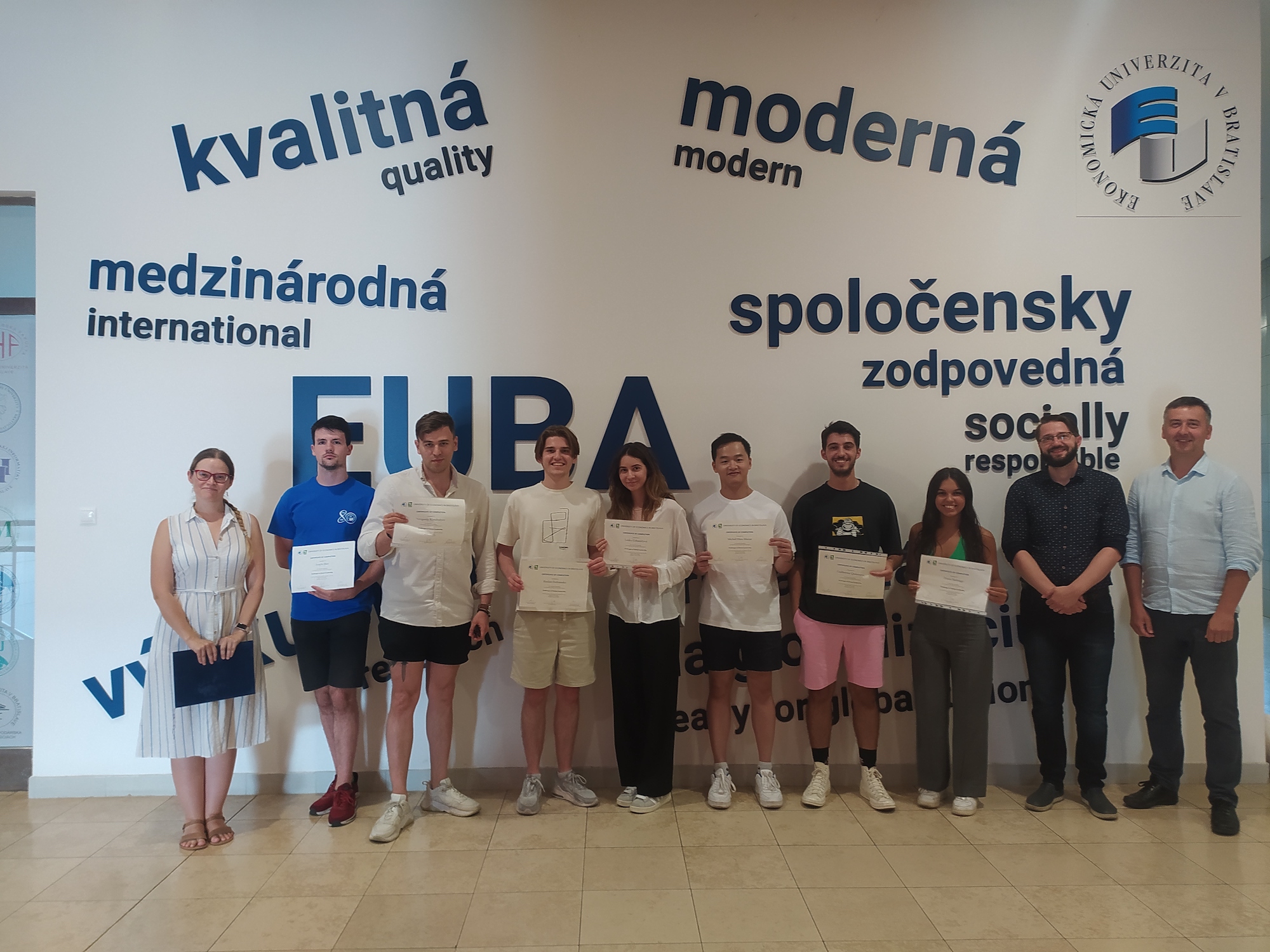 EUBA welcomed students of summer school Challenges of Global Leadership