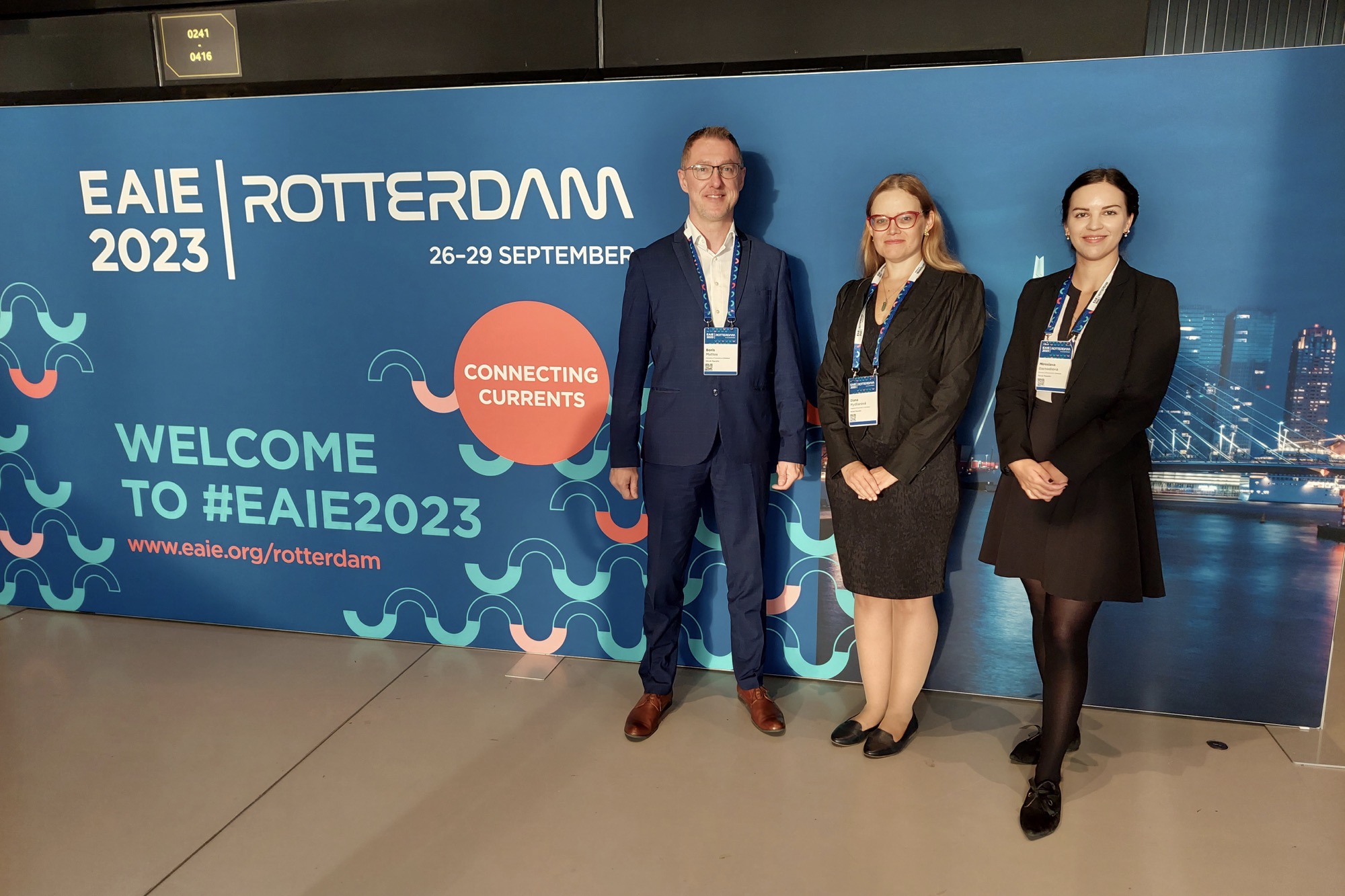 EUBA na európskom vzdelávacom veľtrhu EAIE 2023 v Rotterdame