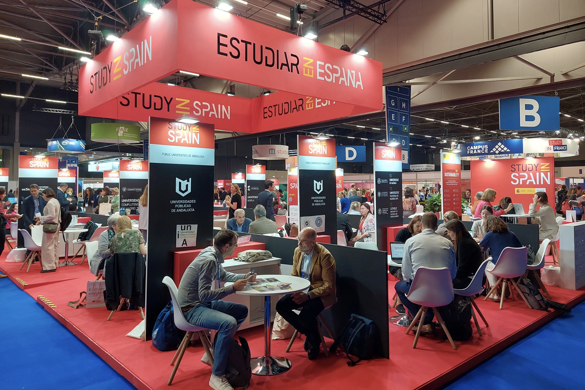 EUBA at the european education fair EAIE 2023 in Rotterdam