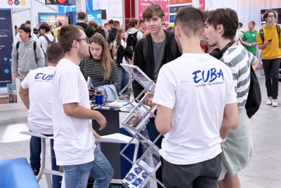 EUBA na veľtrhoch pre stredoškolákov - uchádzačov