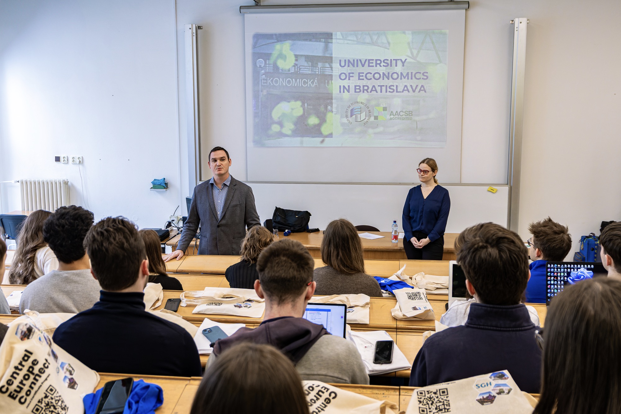 For the 13th time, Central Europe Connect program linked students of economic universities from Bratislava, Vienna and Warsaw