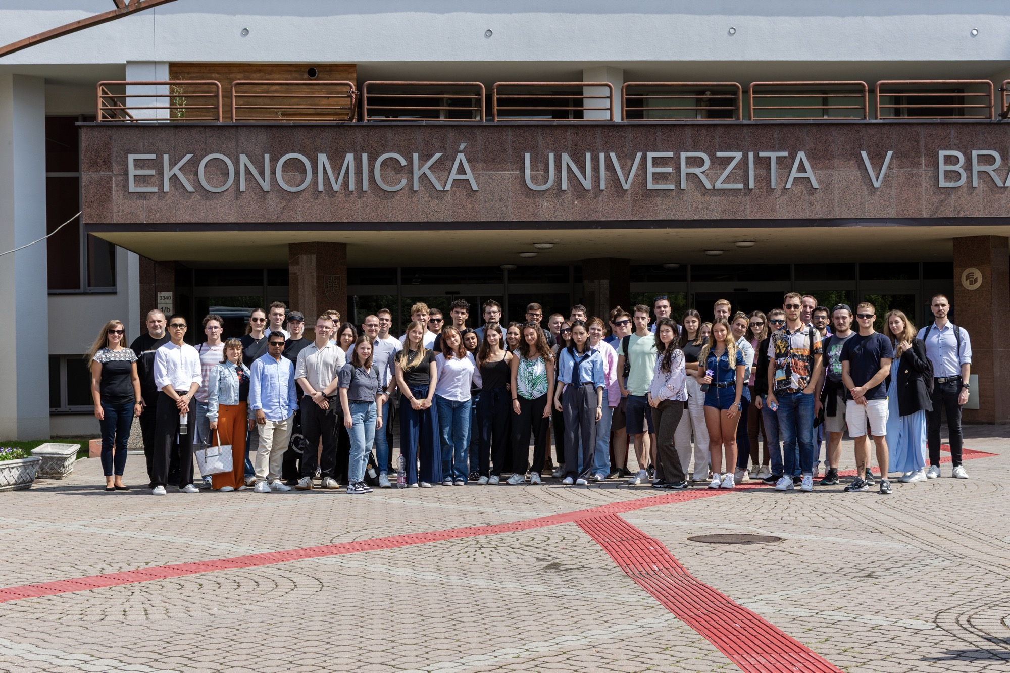 Visit of students from the Budapest University of Economics and Business at EUBA